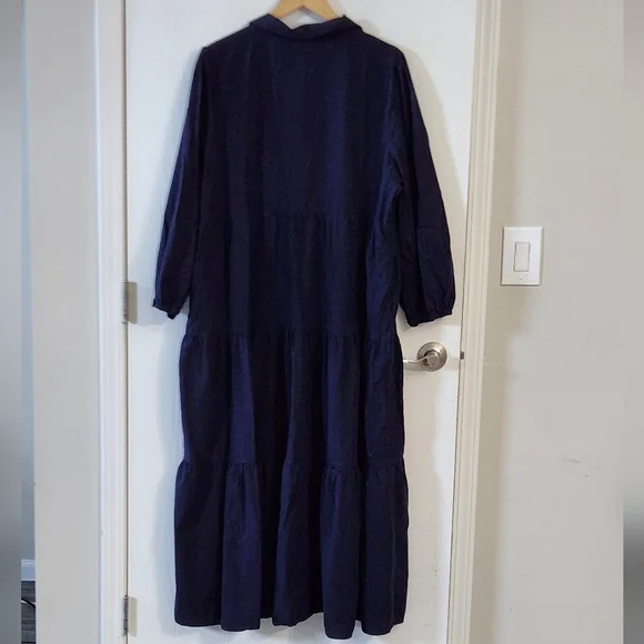 Tuckernuck Navy Long Sleeve Dress Pomander Place - Picture 9 of 12